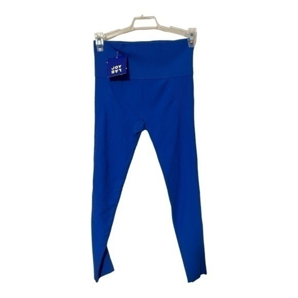 JoyLab Womens Leggings Baselayer Blue Raw Hem Size XS